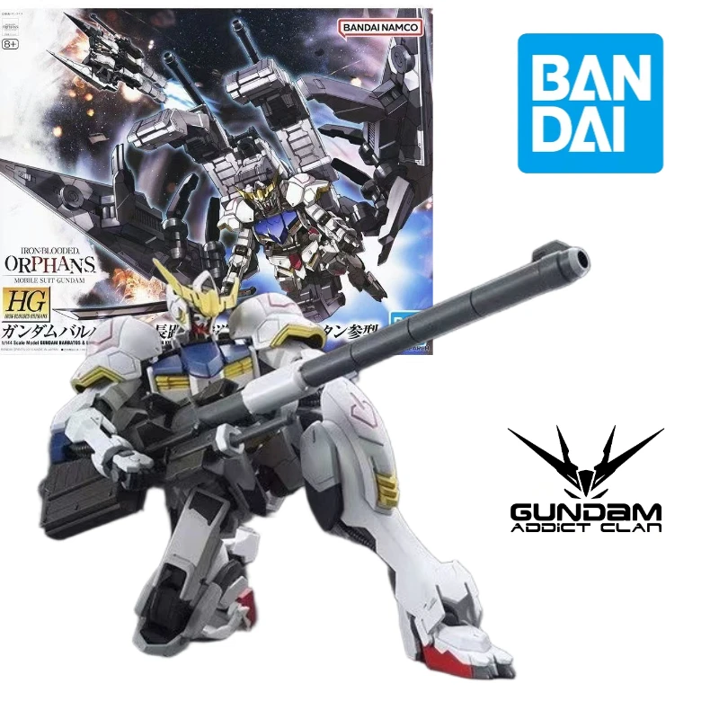 

In Stock Bandai Original HG Iron-Blooded Orphans Barbatos Assembling Model Collection Holiday Gifts Ornaments Action Figures