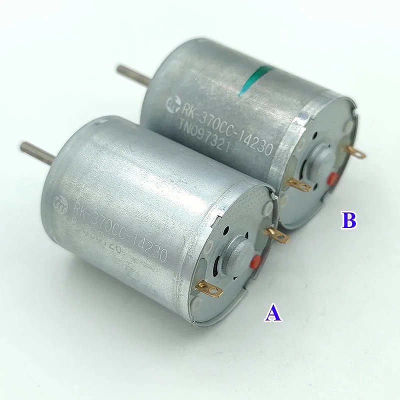 1PC RK-370CC-14230 MABUCHI DC 12V 18V 24V 20700RPM High Speed Carbon Brush Mini 24mm Electric Motor DIY Hair Styler Heat Gun Toy