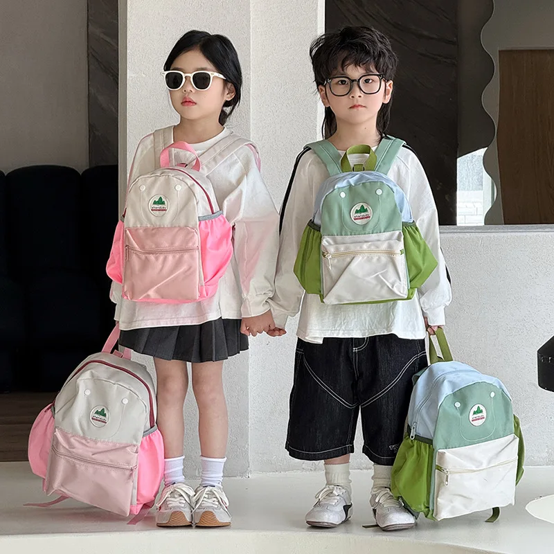 

Детский рюкзак для мальчиков и девочек, школьный рюкзак для детского сада, легкий нейлоновый водонепроницаемый маленький рюкзак