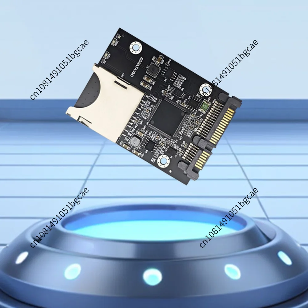 SD Memory Card To SATA SDD Card Adapter Converter with Enclosure Case Convertor Adapter Card for 2.5in SATA SSD Accessories
