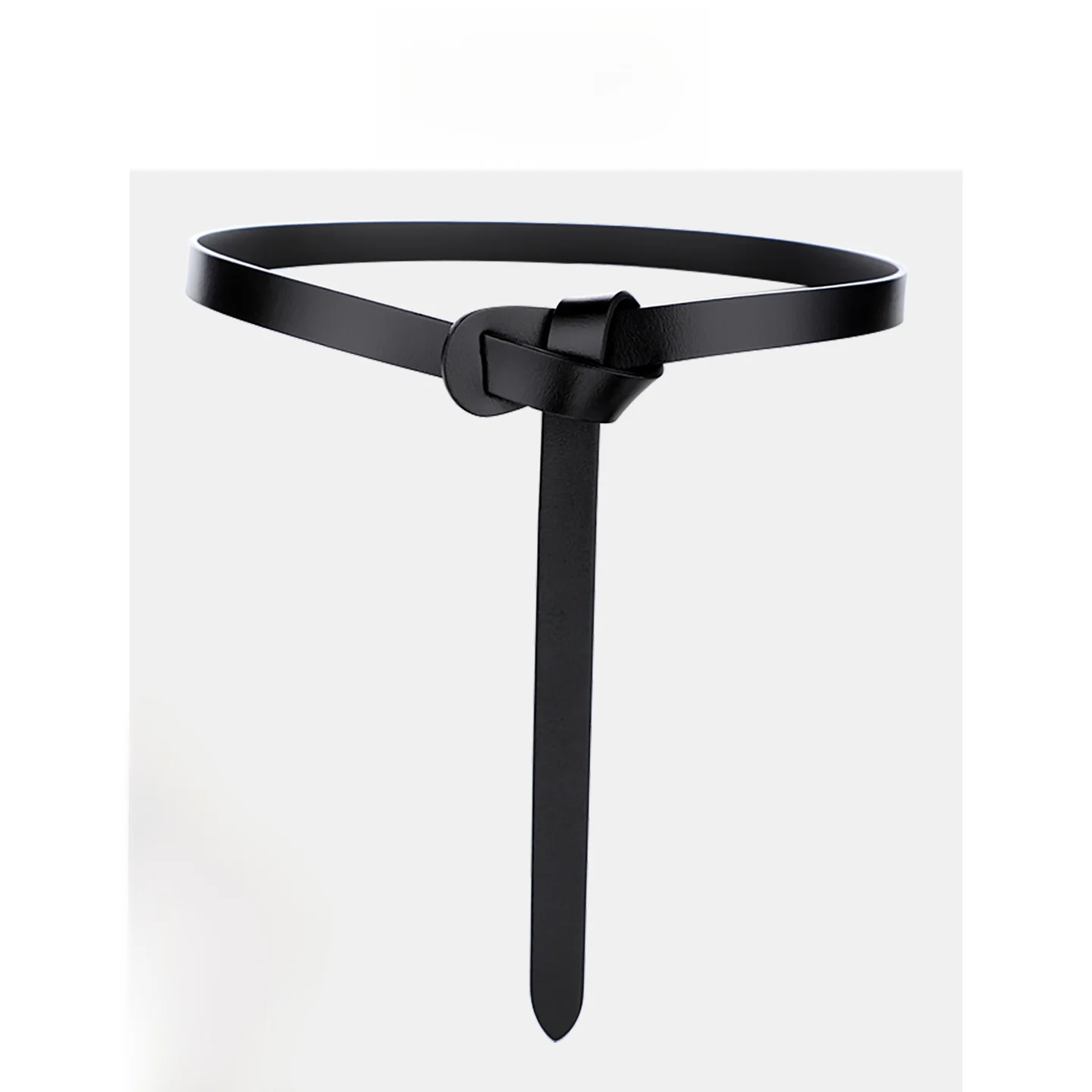 ceinture-en-cuir-veritable-pour-femme-esiba-ceinture-noire-a-nœud-petite-elegante-polyvalente-decorative-pour-chemise-jupe-costume-decontractee-elegante