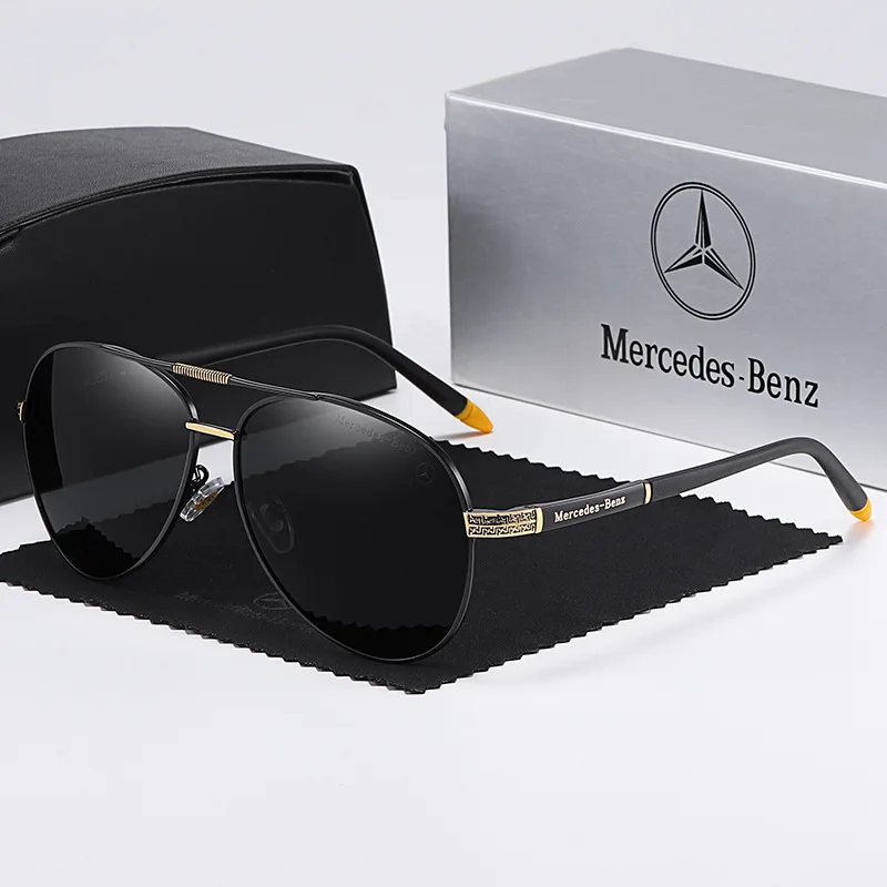 

Car High-End Polarized Sunglasses Mercedes Benz A C E V S Class ML CLA CLS Vito Sprinter GLA GLC GLK GLS SLK Anti Glare Goggles