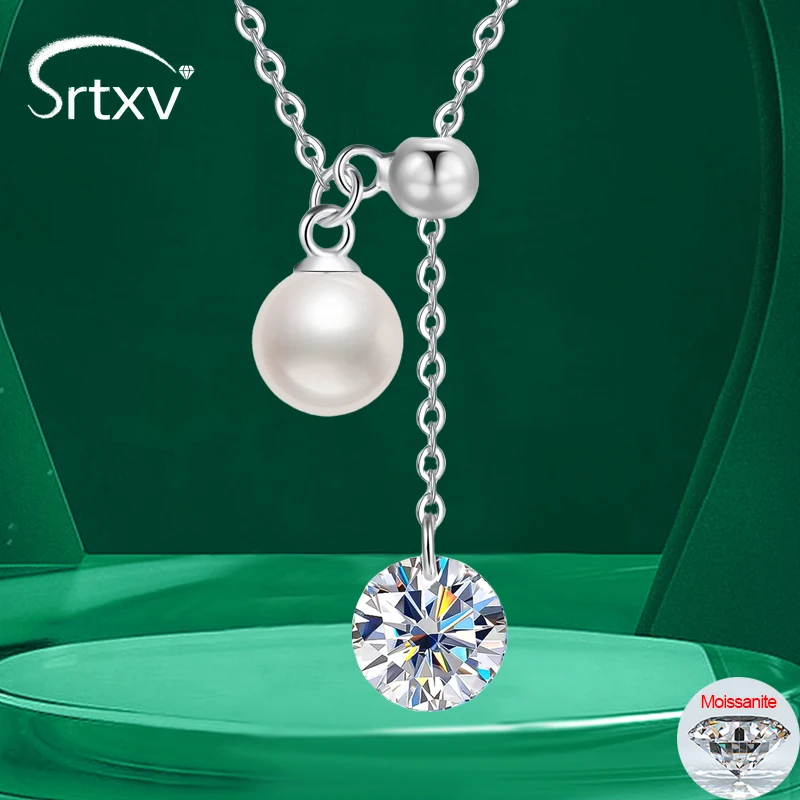 

Модное 1CT D муассанит ожерелье кулон для женщин 18-каратное позолоченное женское ожерелье из чистого серебра S925 с длинной цепочкой ювелирные изделия оптом