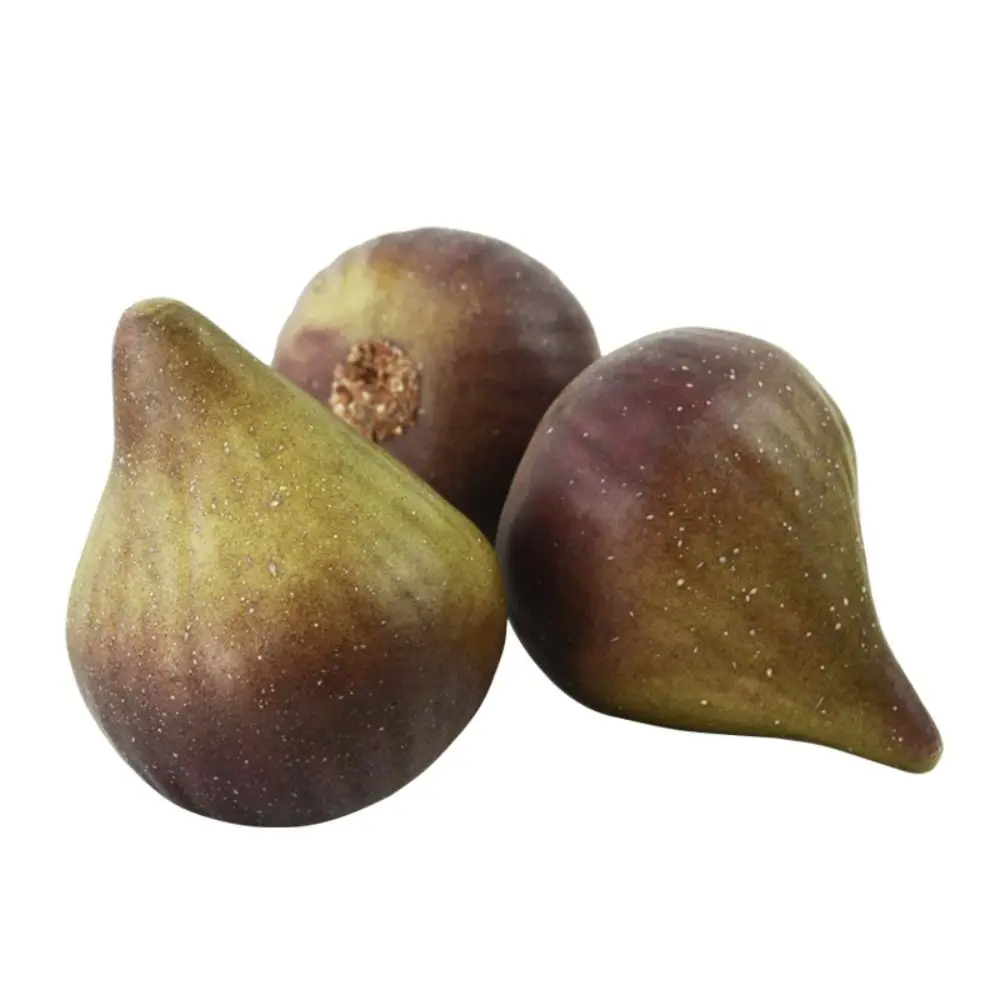 Photography Props Mini Simulation Fig Ornament Handicrafts Funny Fake Fruits Lifelike Artificial Fig Fruit Prop Teaching