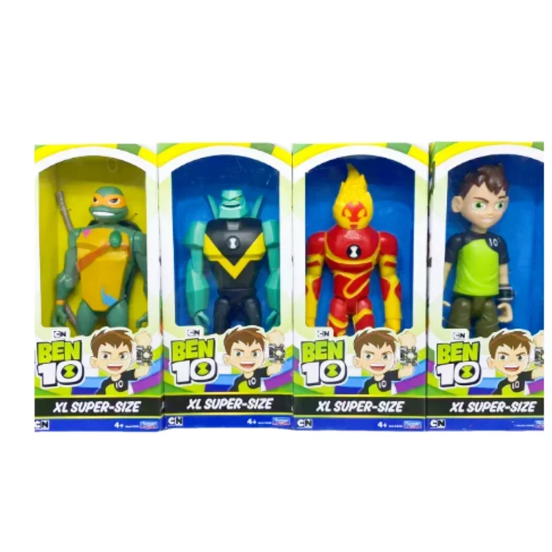 Original Anime BEN10 Action Figure Omnitrix Headblast Diamondhead Ben Tennyson Model Toy Collectible Ornaments Decorations Gifts