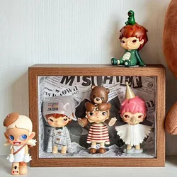 Blind Box Storage Display Photo Frame Hollow Toy Model DIY Transparent Creative Desktop Ornaments Can Be Wall-Mounted Photo Fram