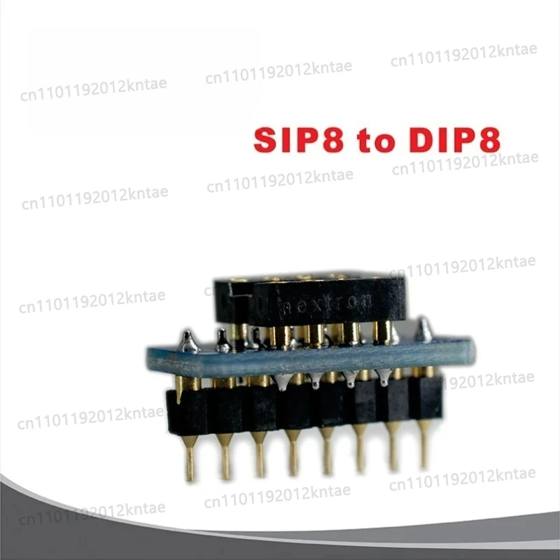 SIP8 TO DIP8, Single Row 8 Operational Amplifier to Dual Row Operational Amplifier PCB