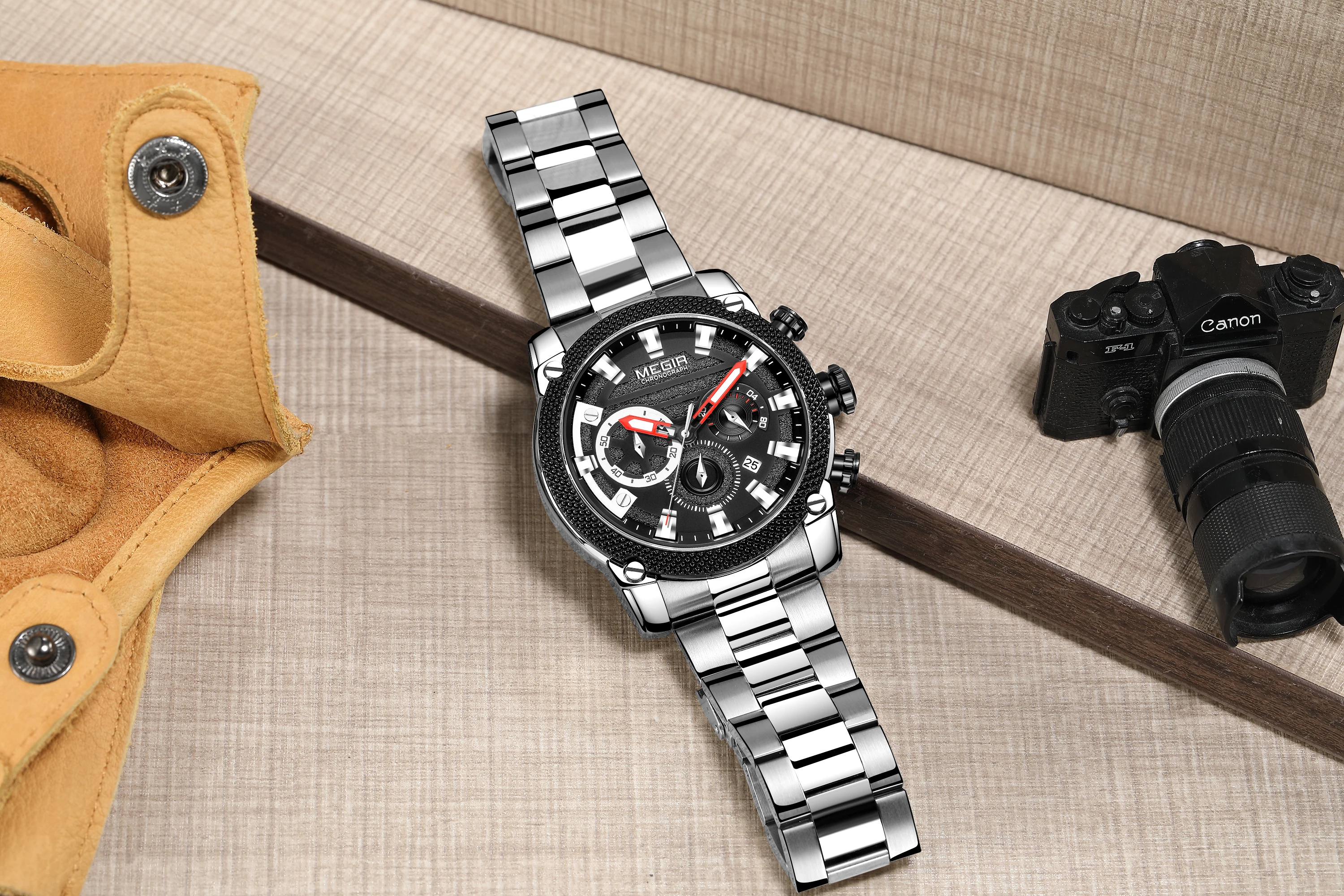 

New Luxury Casual Men's Wristwatch Sports Stainless Steel Waterproof Date Man Watch High Quality Fashion Quartz Men Watches