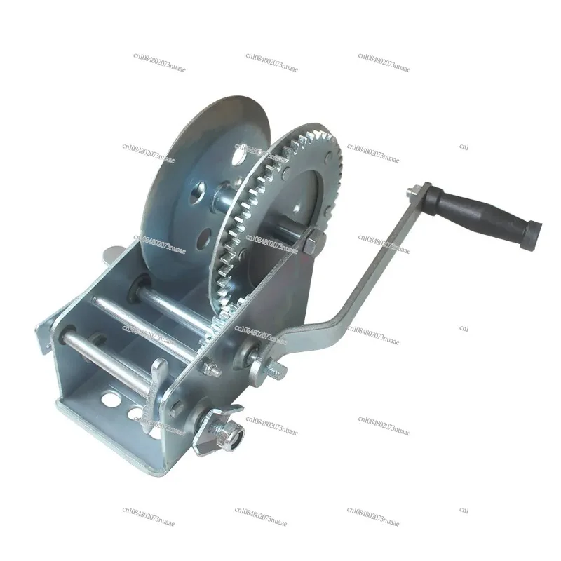 For Small Manual Hand Crank Winch 500  800 1200 1600 2500 3000lbs Boat Truck Auto Manual Winch Tool Lifting Sling Lifting Tools