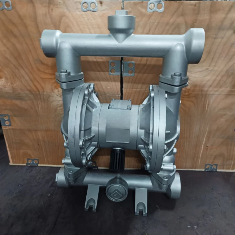 

Pneumatic diaphragm pump Aluminum alloy diaphragm pump large head aluminum alloy