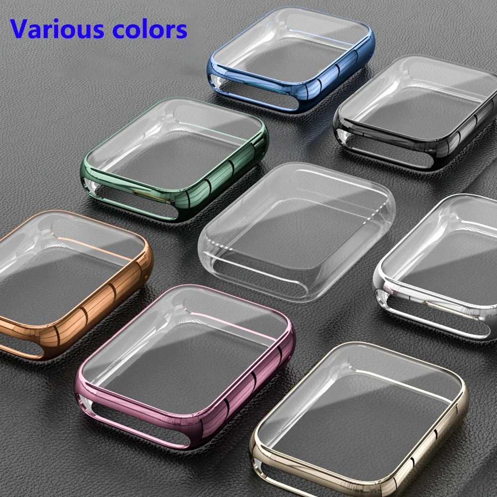 Full Cover Protective Case for Xiaomi Mi Band 8 Pro SmartWatch,Soft TPU Screen Protector for Xiaomi Mi band 8 Active Accessories