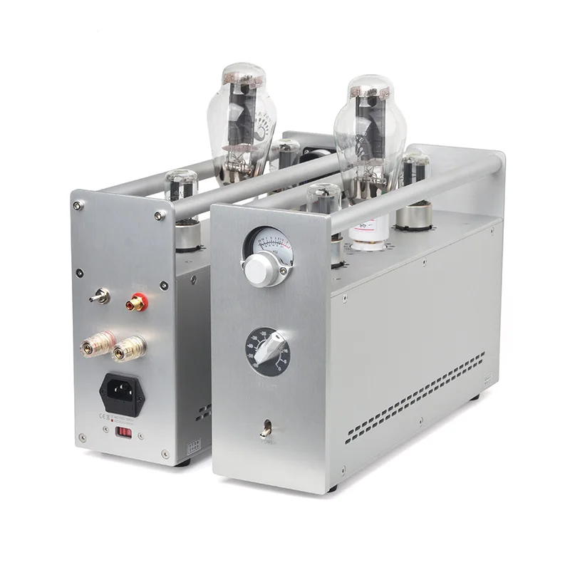 BRZHIFI AUDIO A80 Classe A 300B Amplificatore di potenza valvolare Separazione canale sinistro e destro Amplificatore di potenza domestico