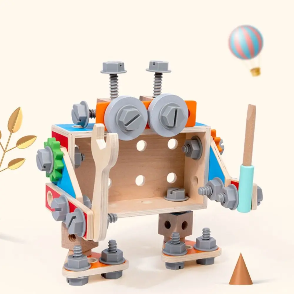 الخشب لغز الجوز الجمعية لعبة الأدوات التظاهر اللعب أدوات انفصال مفك البراغي الجمعية سيارة DIY لغز