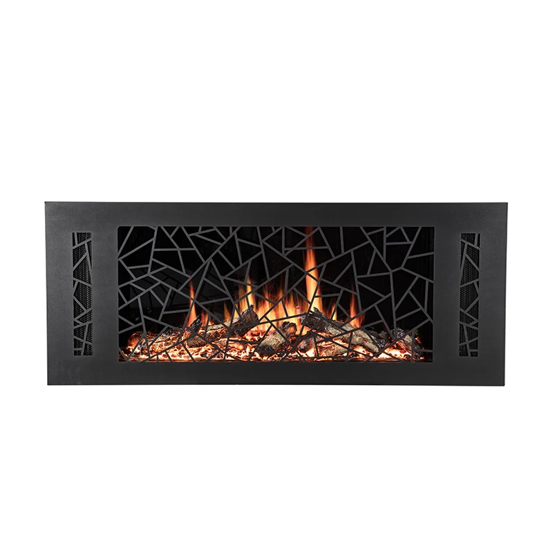 Holographic Shadow Fireplace 3D Simulation Flame Customized Embedded Electronic Fireplace