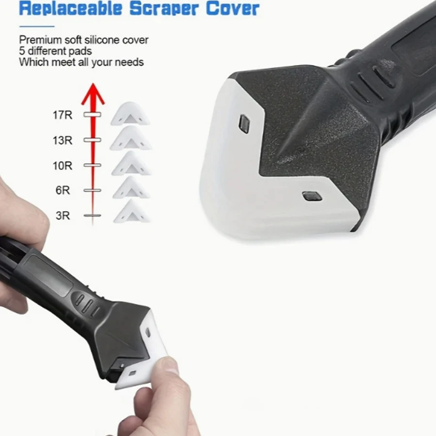 5 In 1 Caulk Remover Tools Kit Grout Removal Tool Sealant Finishing Tool Glue Angle Scraper Tool For Window And Sink Renovations