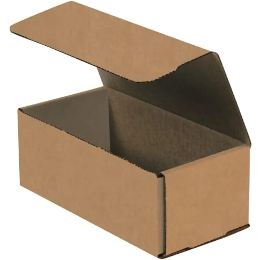 

Картонные почтовые коробки Aviditi Brown Kraft, 8 x 4 x 3 дюйма, упаковка 50 штук, ударопрочные, для отправки, почтовых отправлений и хранения.