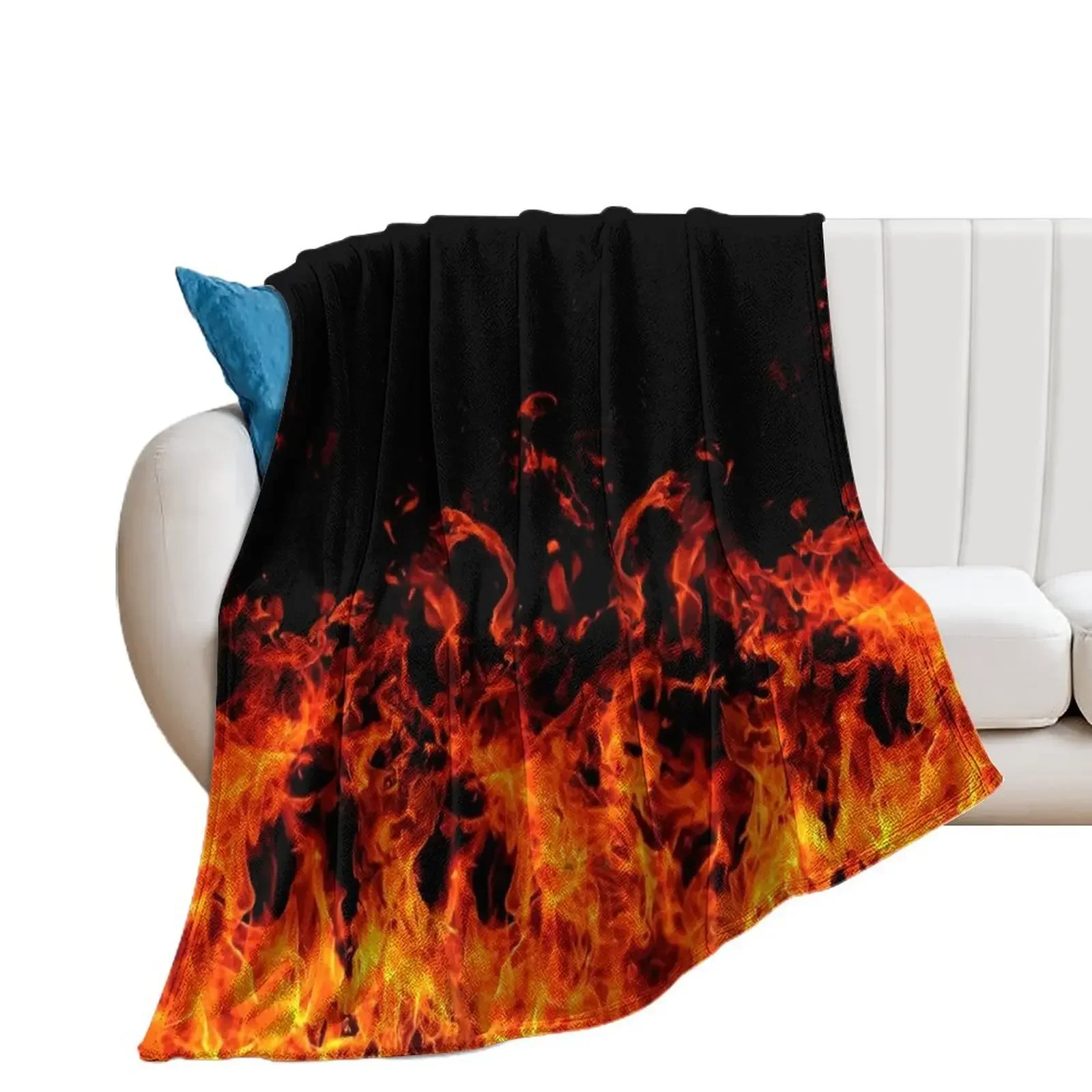 Flames Of Fury Throw Blanket Furrys For Sofa Thin Blankets