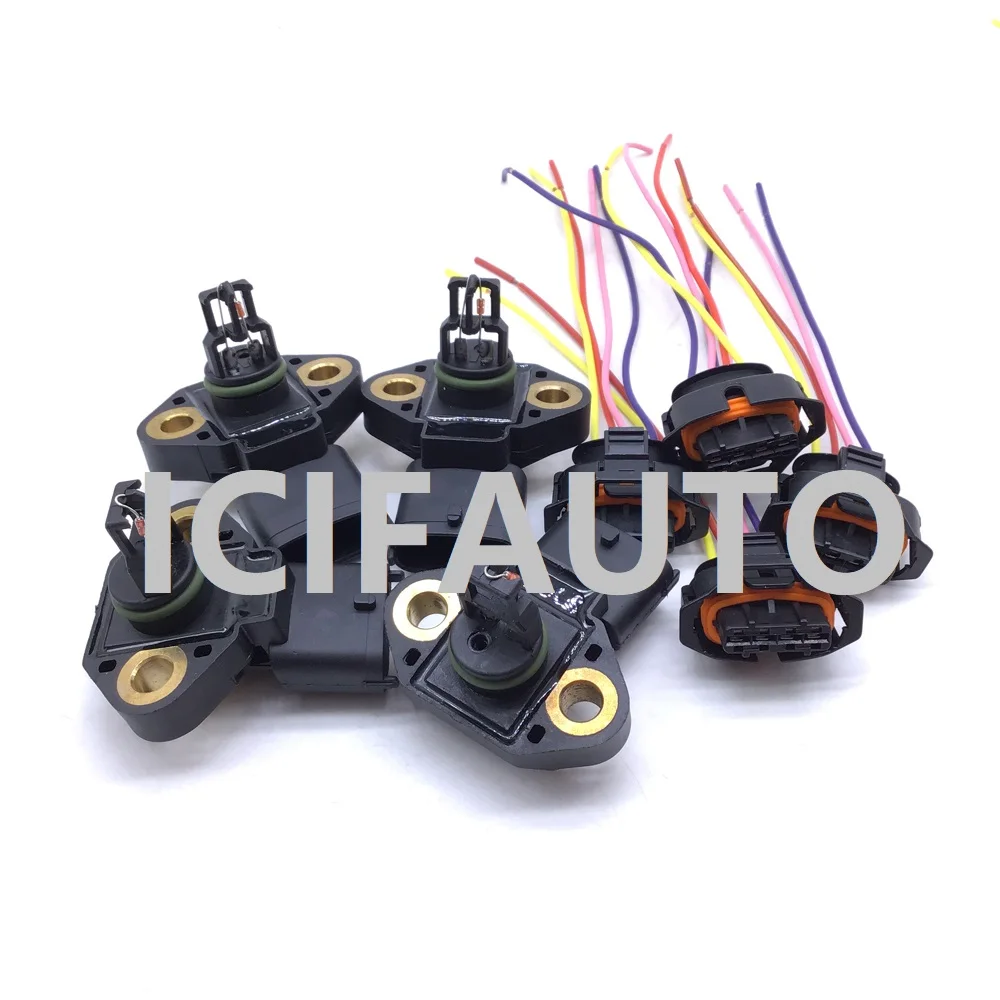 

4x датчик давления воздуха в коллекторе или датчик + разъем для Mercedes-Benz 0041531828, A0041531828, 0281002244