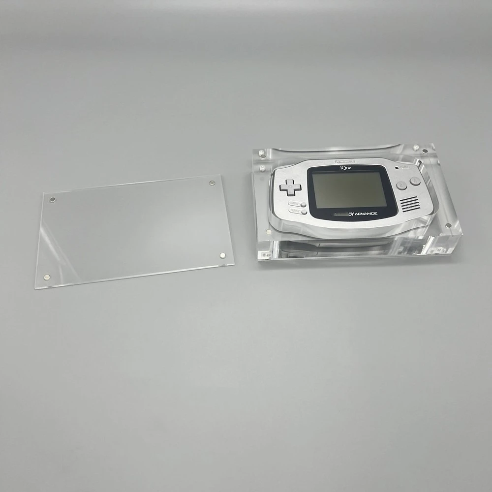 High Quality Ultra High Definition Acrylic Collection Display Protective Box for Nintendo GAME BOY ADVANCE/GBA Clear Boxes