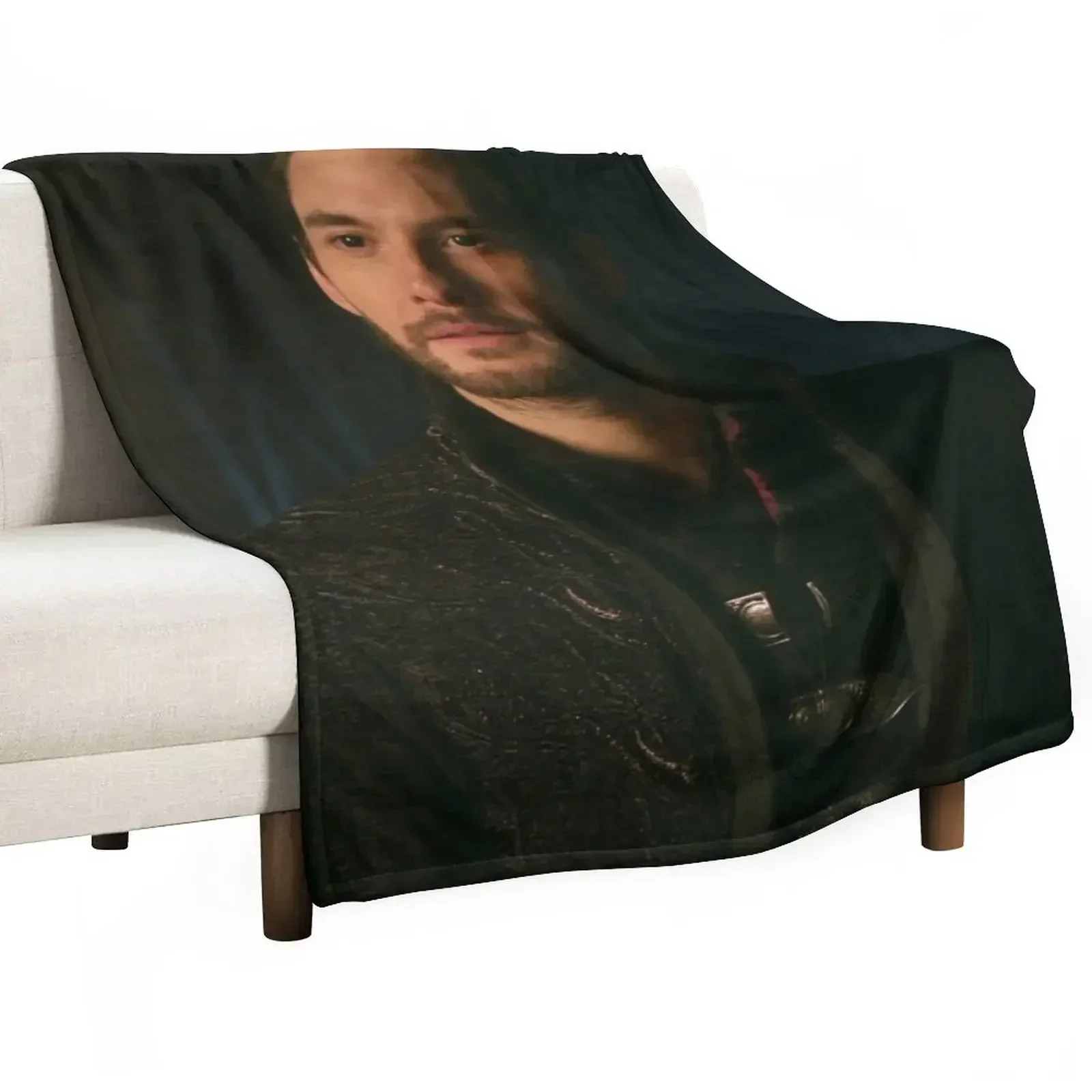 Ben Barnes The Darkling/General Kirigan Throw Blanket Luxury Cute Soft Plush Plaid Blankets