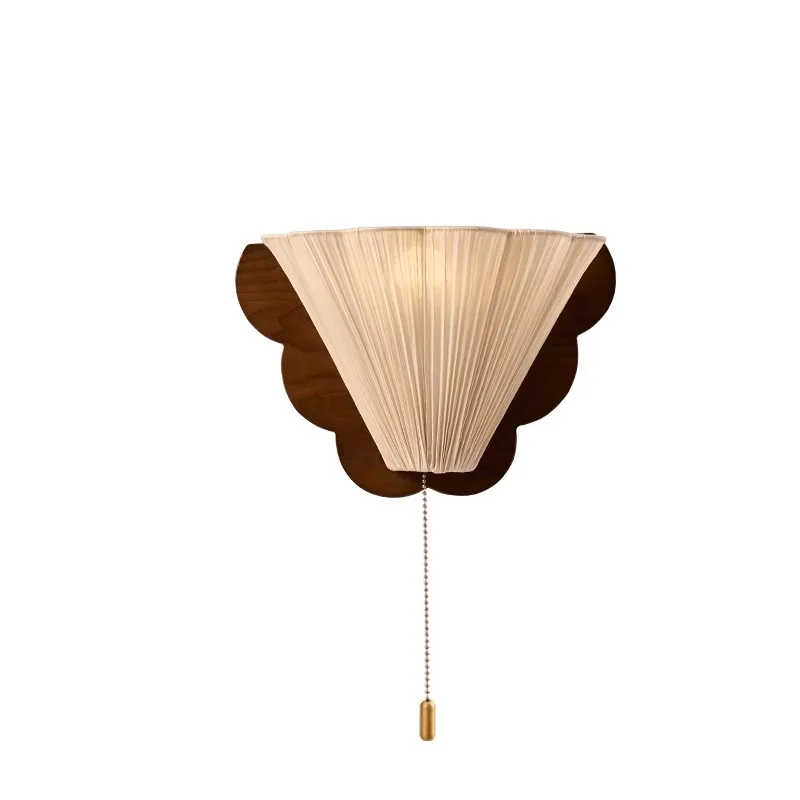 French-Style Butterfly Wall Lamps for Bedroom Corridor Staircase Living Room Entrance- Bedside