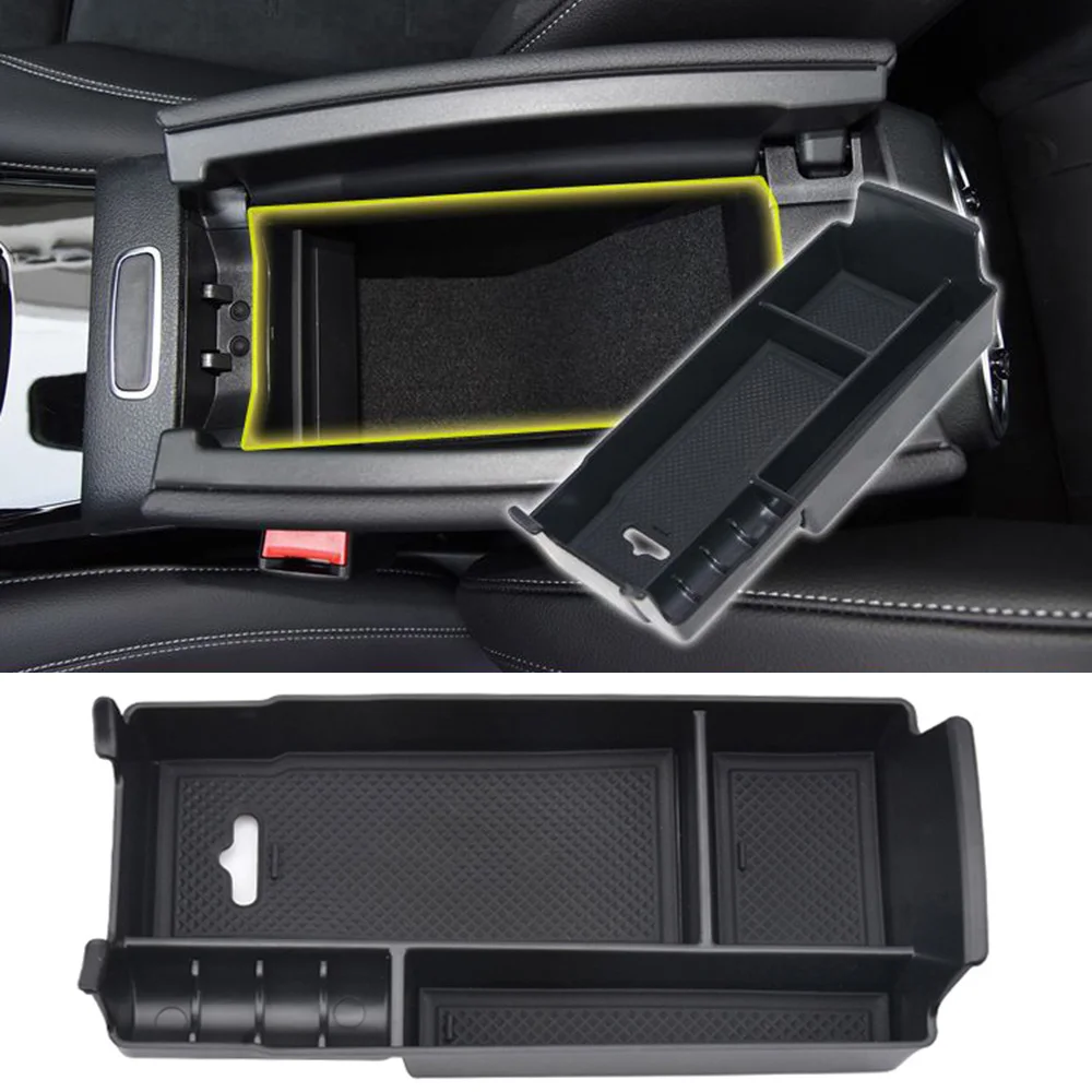 For Mercedes Benz GLB GLA CLA  A B Class MB X247 H247 C118 W177 W247 AMG Car Center Console Armrest Storage Box Sundries Packing