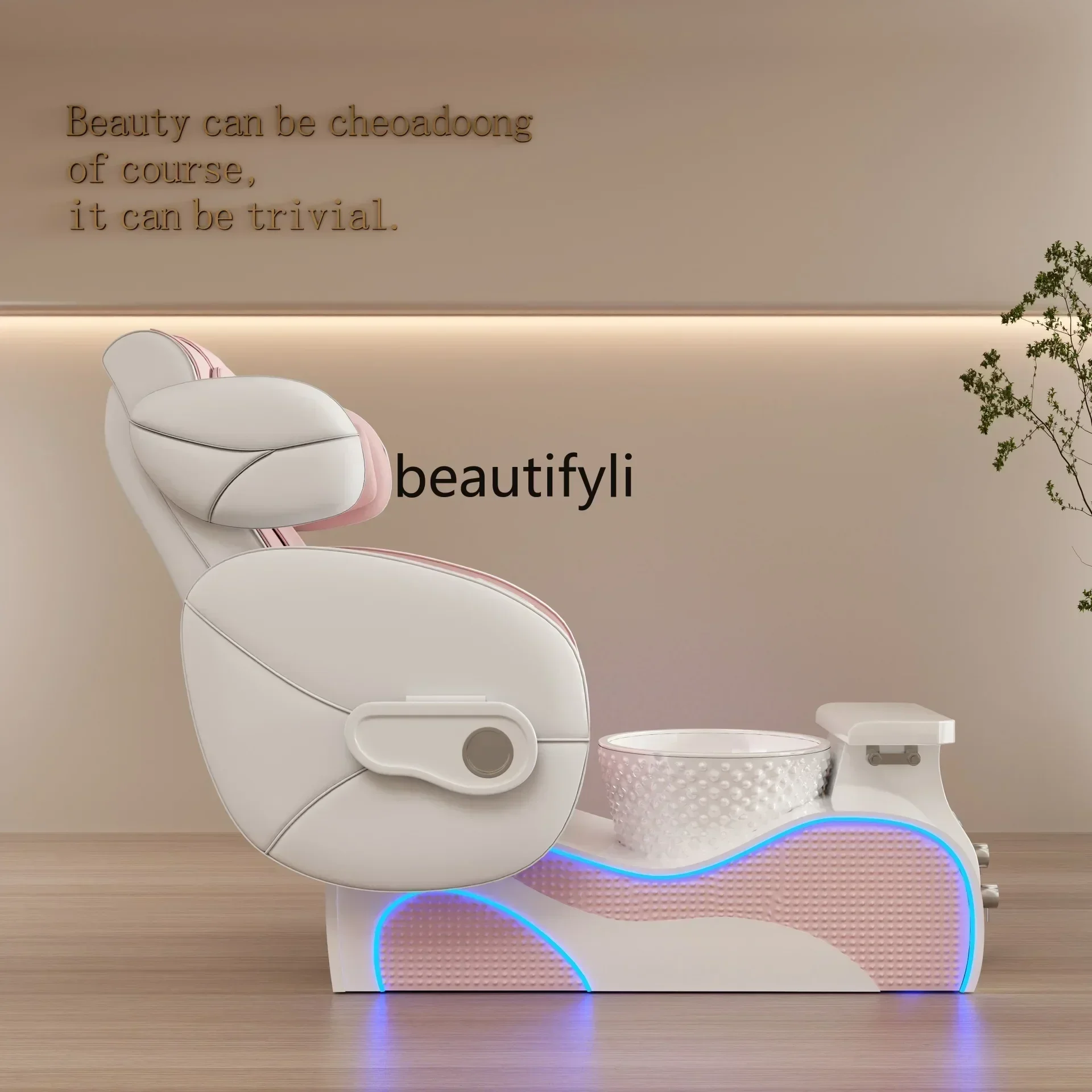 

BJ N High-End Beauty Salon Spa Salon Pedicure Chair Space Capsule Nail Beauty Eyelash Beauty Sofa Foot Massage Chair