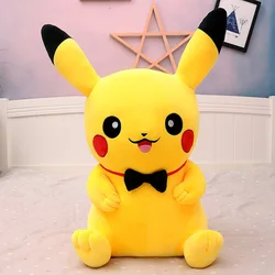 40-120cm Large Pokemon Plush Toys Pikachu Laugh Kawaii Anime Plushie Dolls Pokémon Soft Stuffed Giant Pillows Gifts for Children