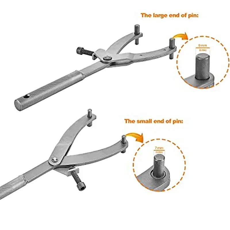 Motorbike Scooter Belt Disc Pulley Disc Magneto Clutch Removal Tool Flywheel Fixed Card Wrench Hand Tools Clutch Wrench