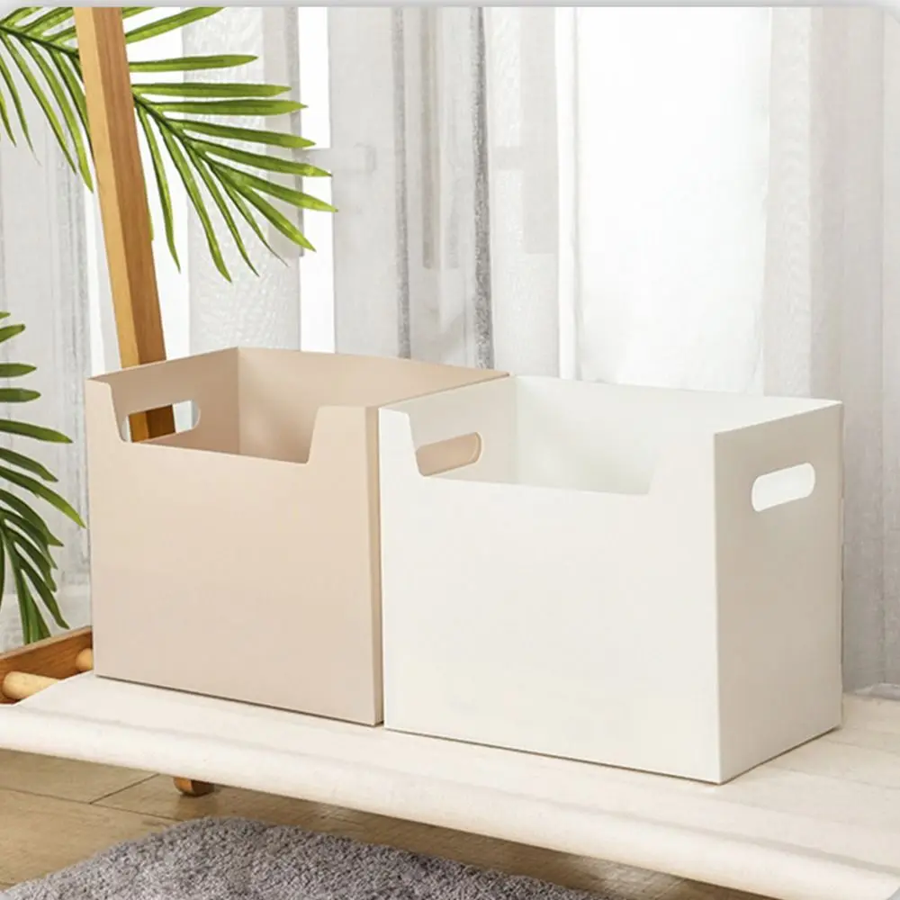 Multicolor Folding Sorting Box Multi-functional Simple Design Storage Box PP Material with Handle Desktop Organizer