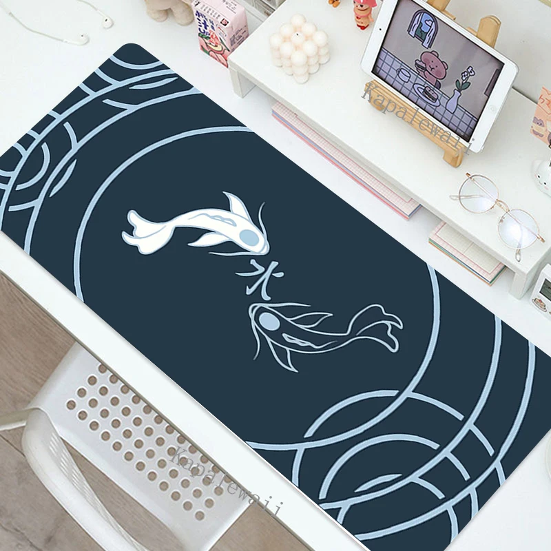 Tapis De Souris artistique Anime grands accessoires De jeu clavier Tapis De Souris Table tapis De bureau XXL Gabinete PC Gamer tapis De souris pour ordinateur portable