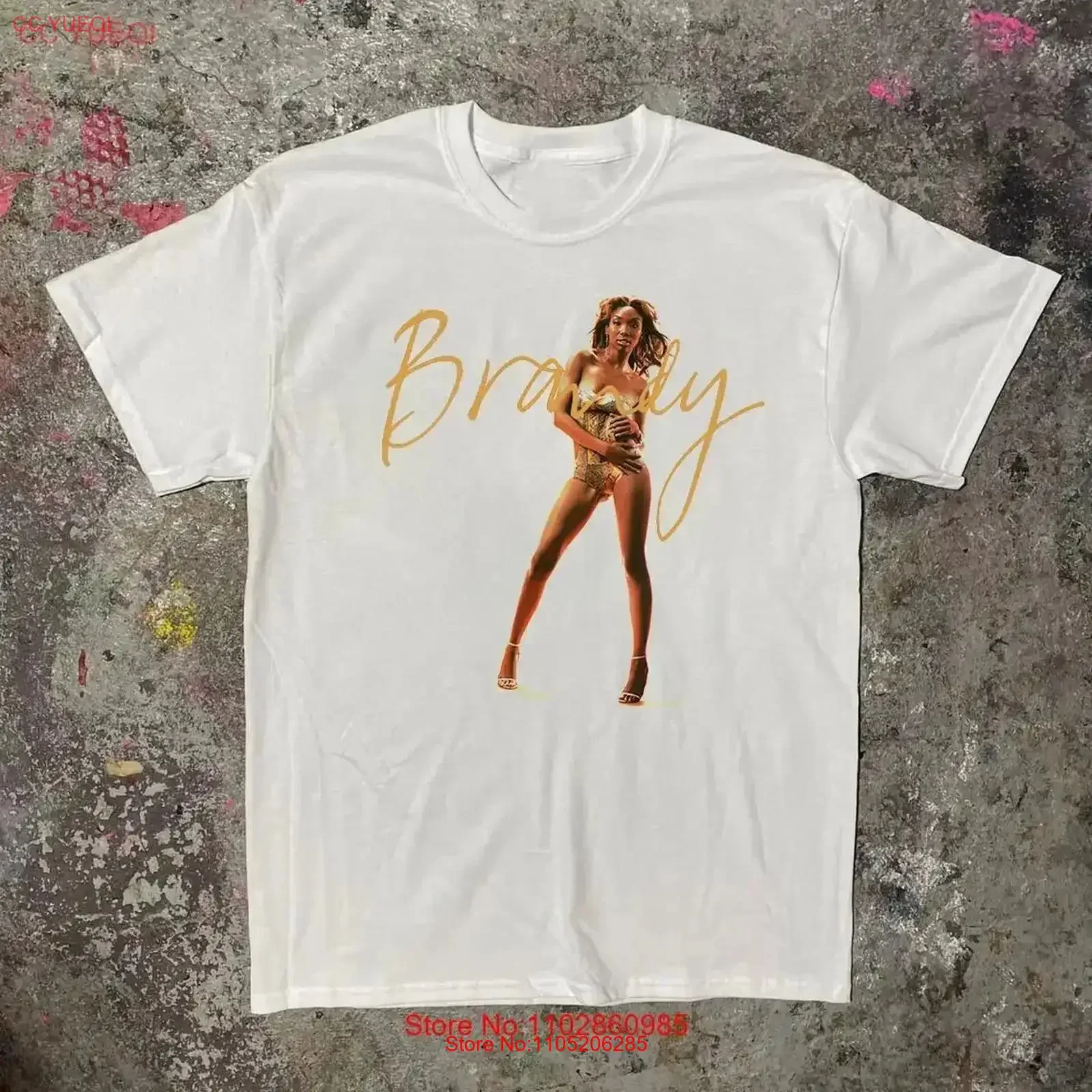 Brandy Norwood Singer For Fan Adult Cotton T Shirt S To 5XL BT104 vintage Washed Top Everyday Wear graphic homme Stretched