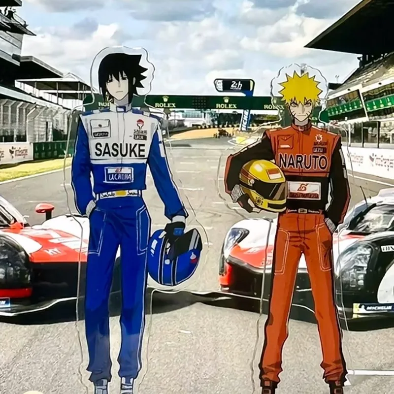 

Naruto Acrylic Ornament Uchiha Sasuke Anime Action Figure Car Desktop Decoration Model Doujin Toy Birthday Gifts for Naruto Fans