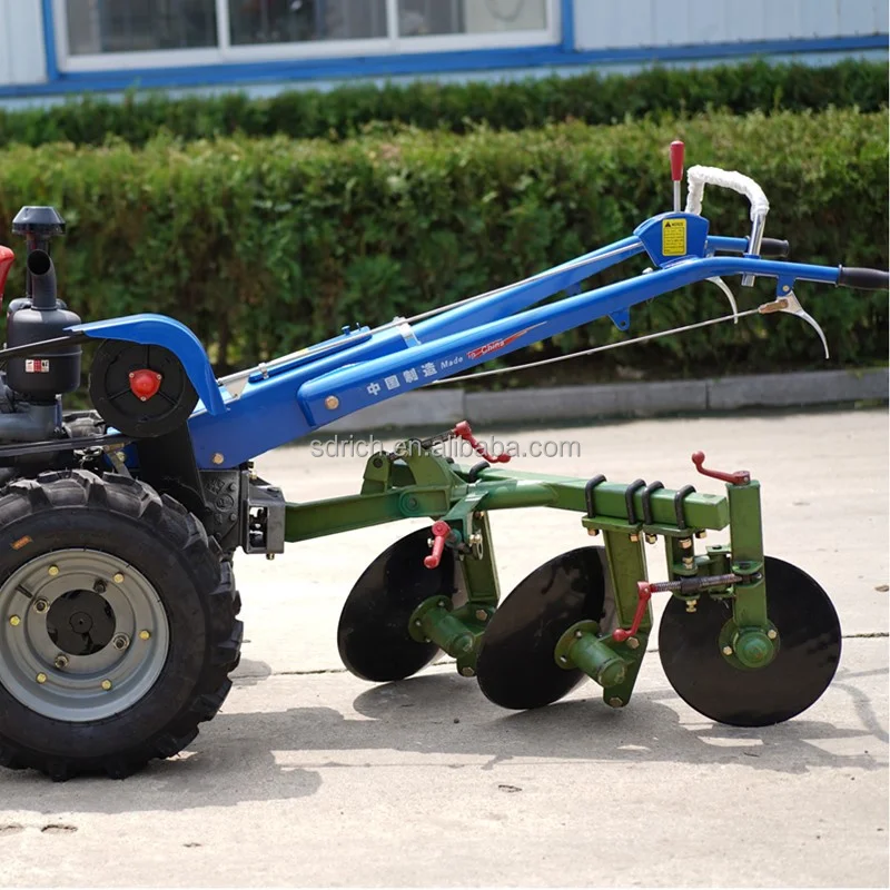 Power tiller matched round disc plough share plow with China Factory batch sale price