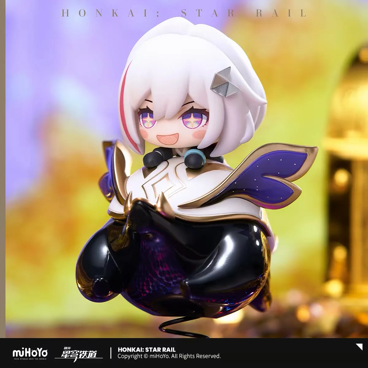 Genuine 【miHoYo Honkai: Star Rail 】Topaz Q version Model ornament Japanese Anime Figure pvc Action Figure Toy Game Model Doll