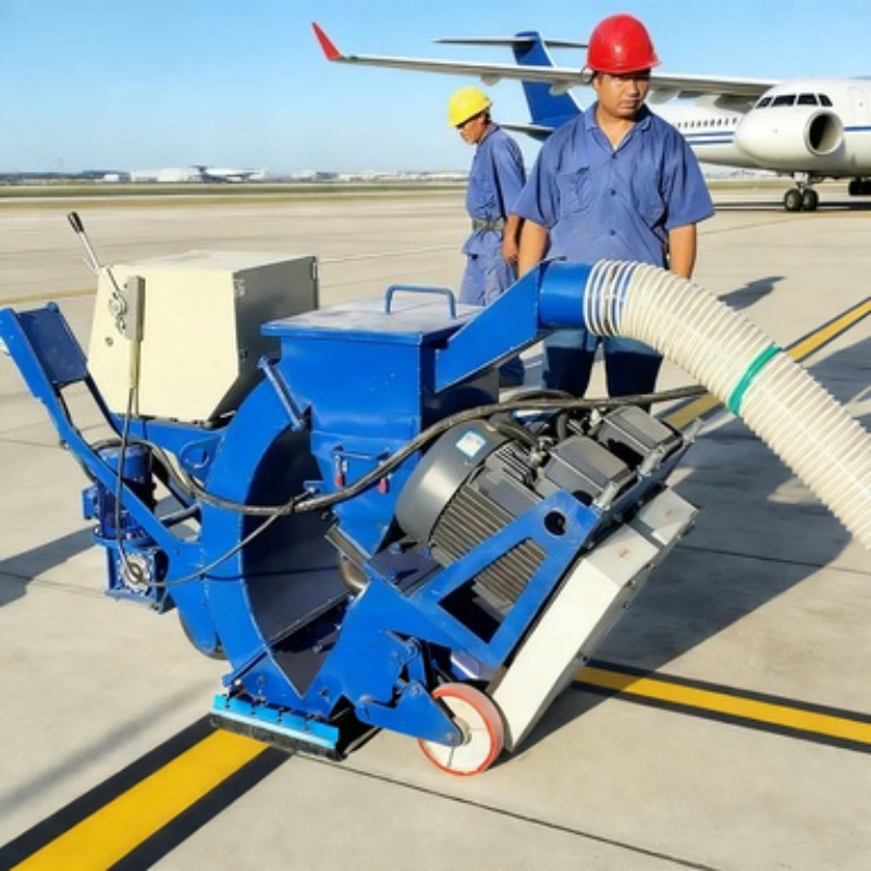 270mm Electric Shot Blasting Machine Concrete Floating Slag Removal Equipment