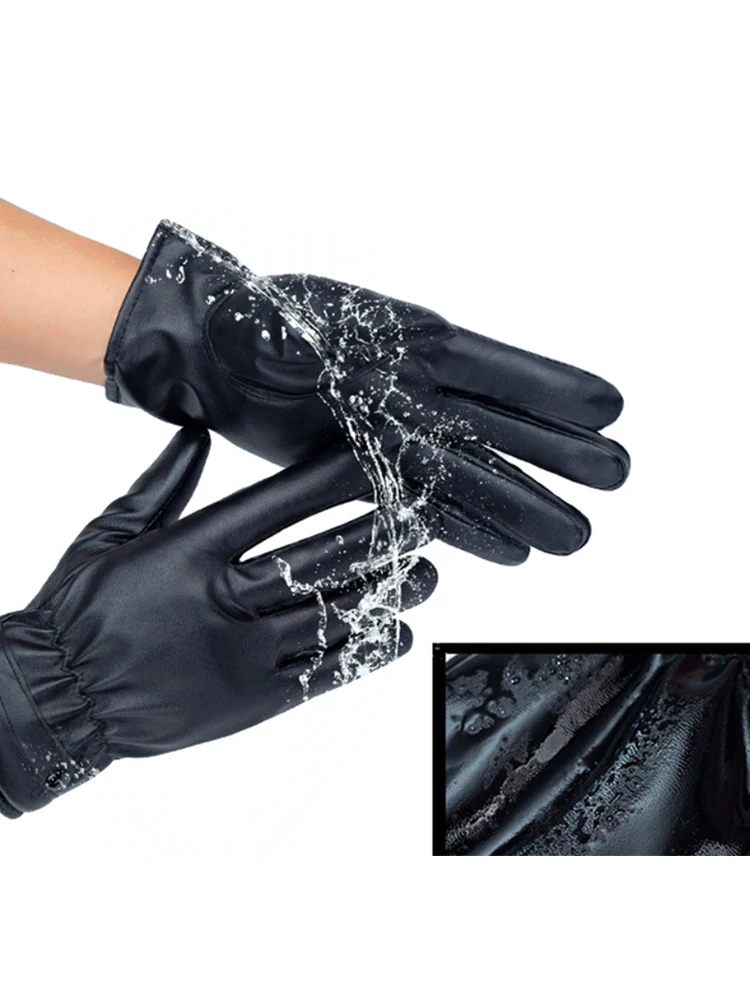 Sarung Tangan Pemanas Elektrik Layar Sentuh Sarung Tangan Termal Elektrik USB Tahan Air Tahan Angin Pria Wanita untuk Sepeda Motor untuk Bersepeda Ski