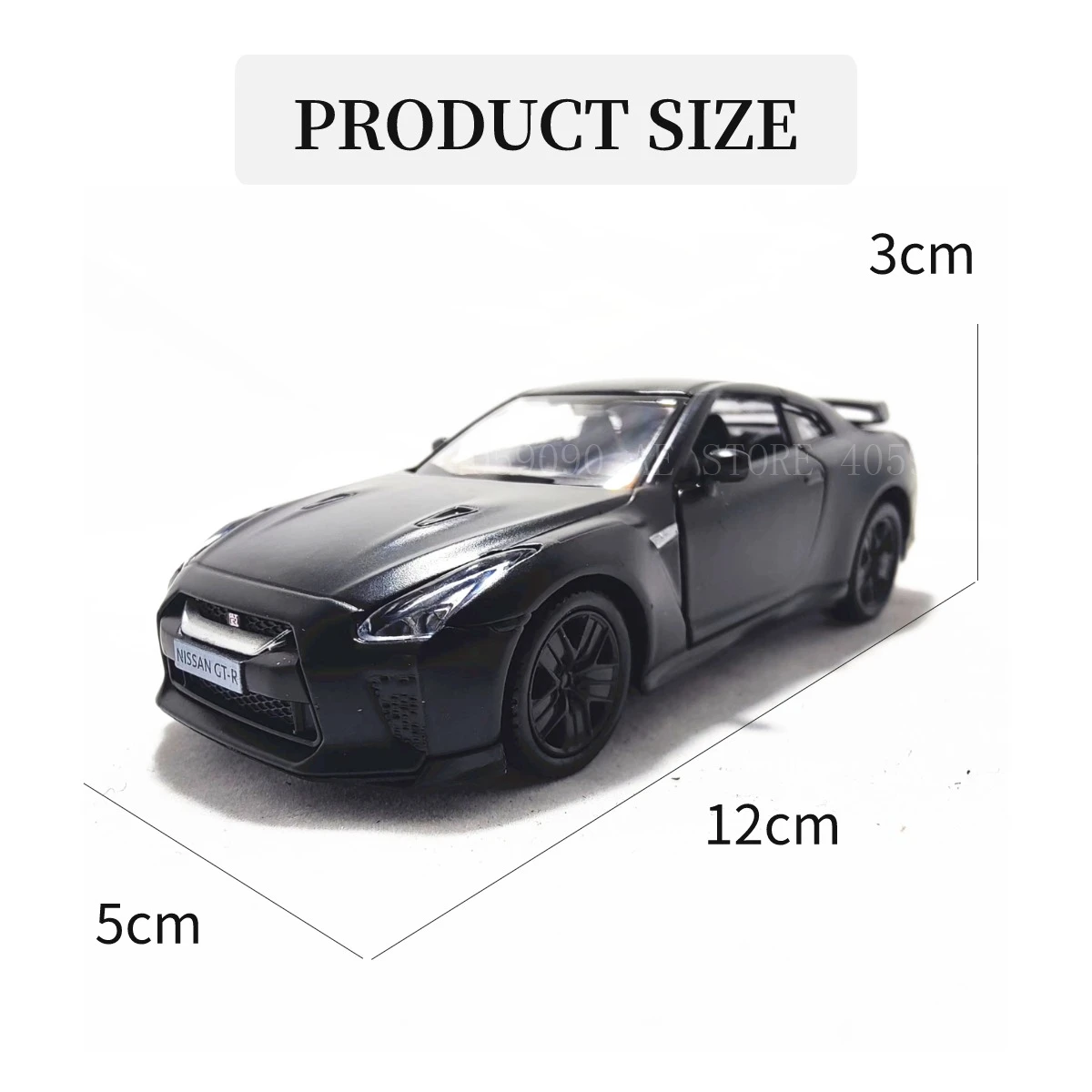 1:36 Nissan GT-R R35 Car Model Replica Scale Metal Miniature Art Home Decor Hobby Lifestyle Xmas Kid Gift Toy Collection