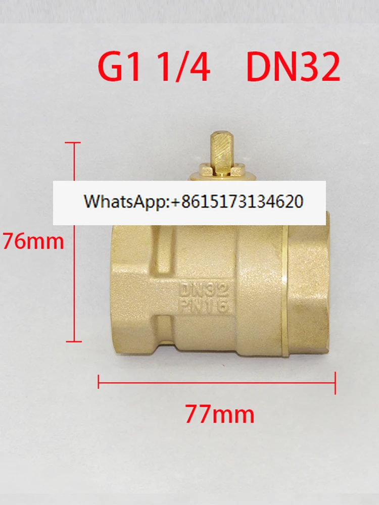 All copper electric two-way three-way ball valve DN15 20 25 32 40 50