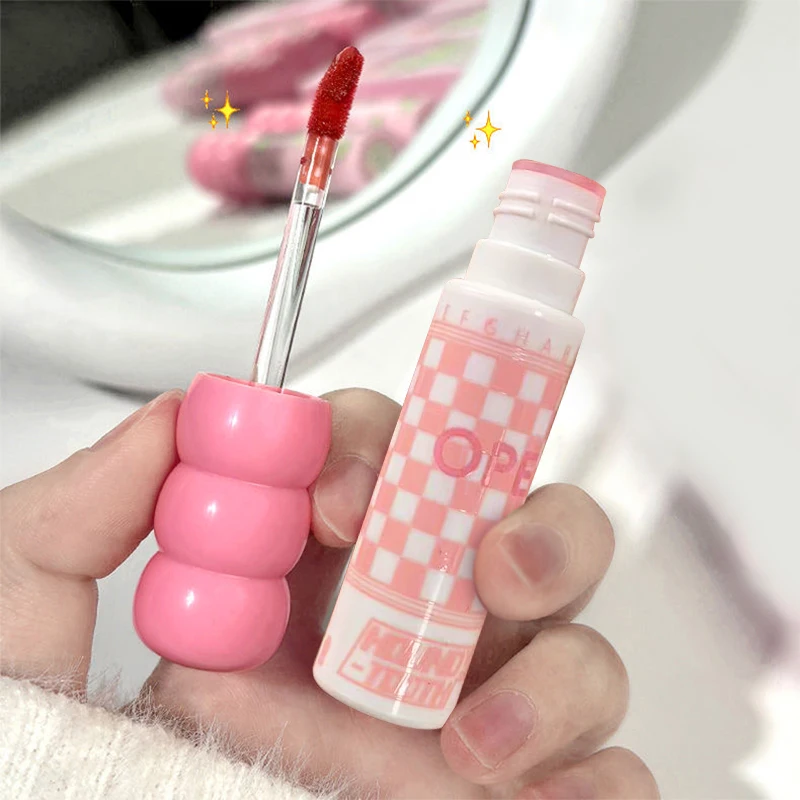 ベルベットマットリップグロス長持ちブラッシュアイシャドウスムーズ多目的美容クリーム防水ヌードリップティントメイクアップ化粧品