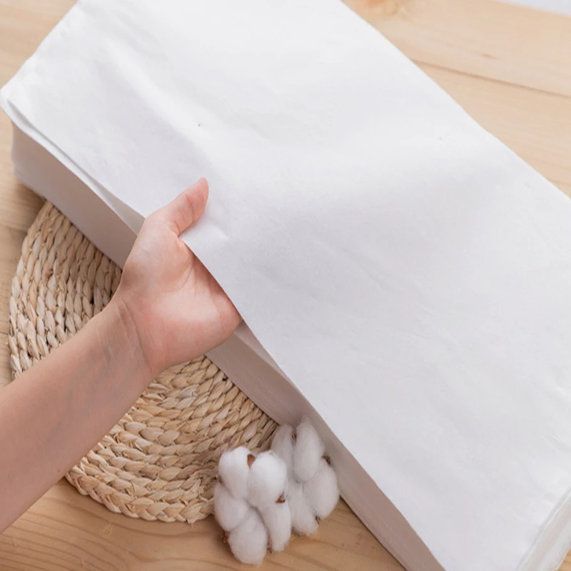 100 Piece Disposable Absorbent Paper Various Specifications High-quality Wood Pulp Non-woven Fabric Strong Water Absorption