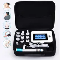 Portable Physiotherapy Equipment Electromagnetic Shock Wave Pain Relief Vibrator Massager Shockwave Therapy Body Relax Machine
