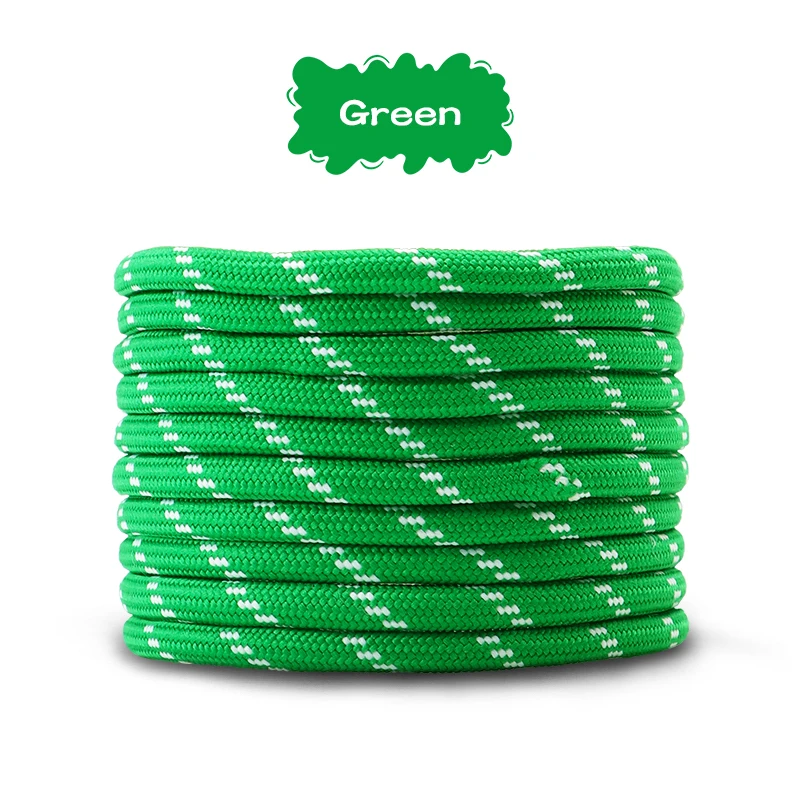 5mm dikke Ronde Schoenveter Outdoor Sport Veters Sneaker basketbal Veters lengte 100/120/140/160 cm Schoen accessoires 1 Paar