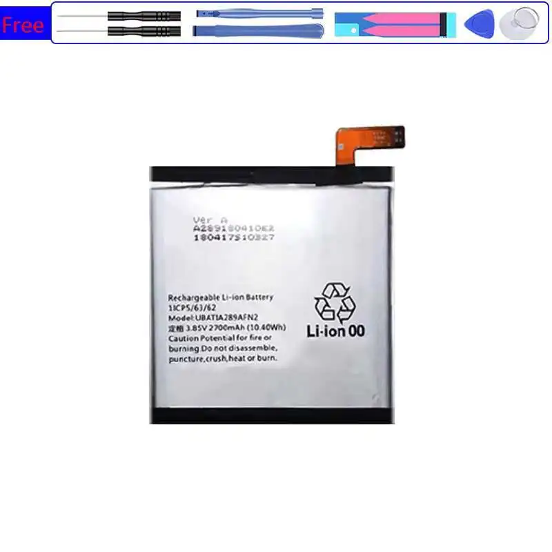 

2700 мАч для Sharp Aquos Sense 1 UBATIA289AFN2 Aquos надежный стабильный аккумулятор для мобильного телефона