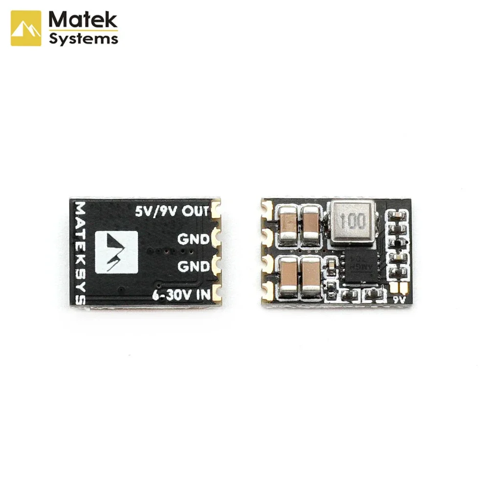 3PCS MATEKSYS Micro BEC 6-30V TO 5V 9V-ADJ Step-Down Regulator Module