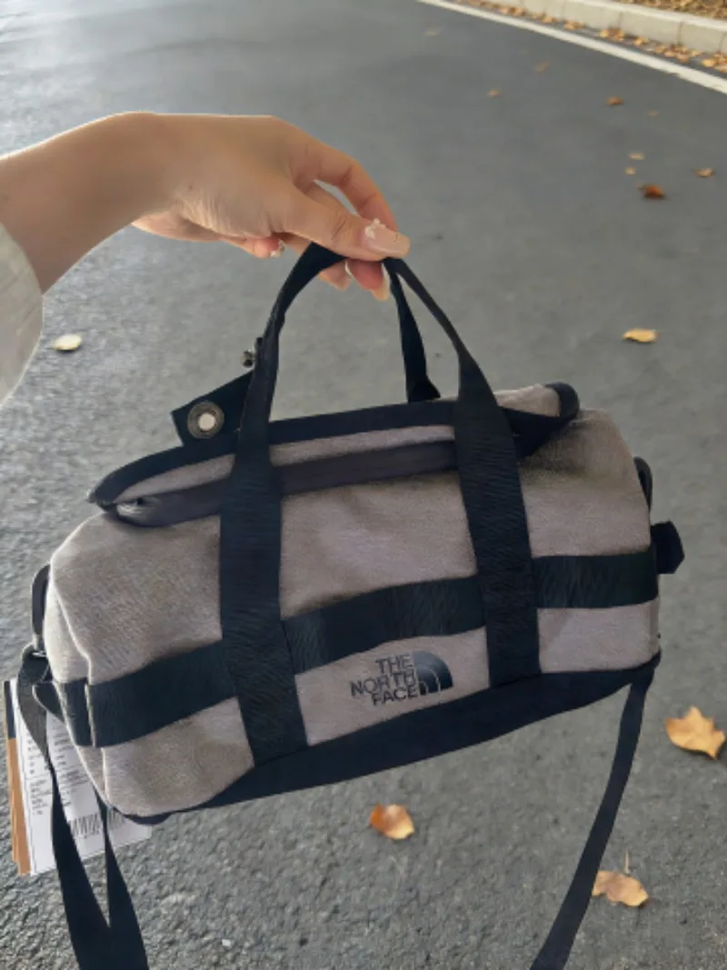 THE NORTH FACE Base Camp Casual Portable Outdoor Handbag Mini Men and Women Same Couple Dark Purple NFOA5JYT-G7O