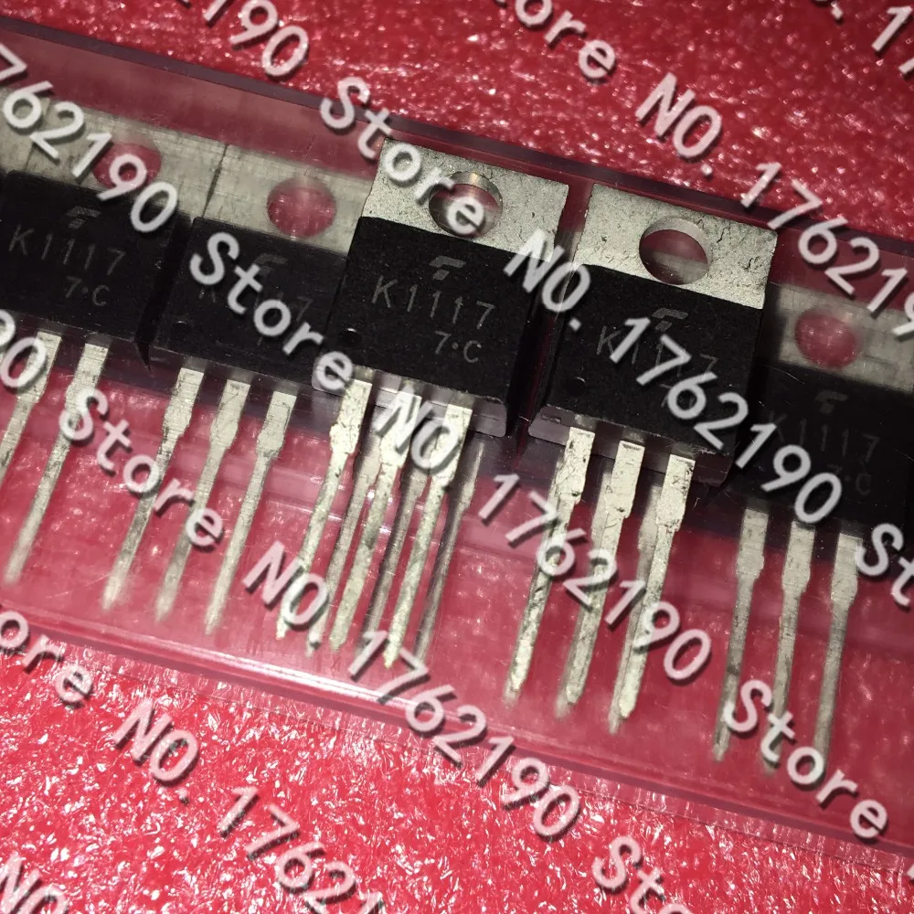 

50PCS/LOT K1117 2SK1117 TO-220 Triode Field Effect 600V 7A
