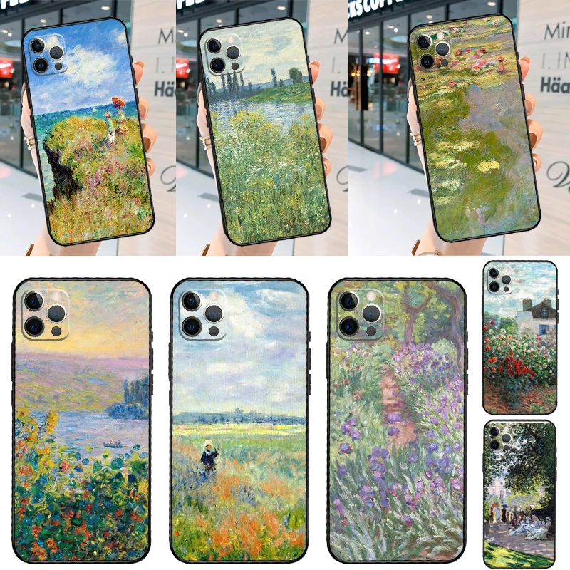 حافظة كلود مونيه لهاتف هونور ماجيك 7 لايت 5 6 برو لهاتف هونور 200 400 50 70 90 X9 X8a X8b X9a X9b X9c #1