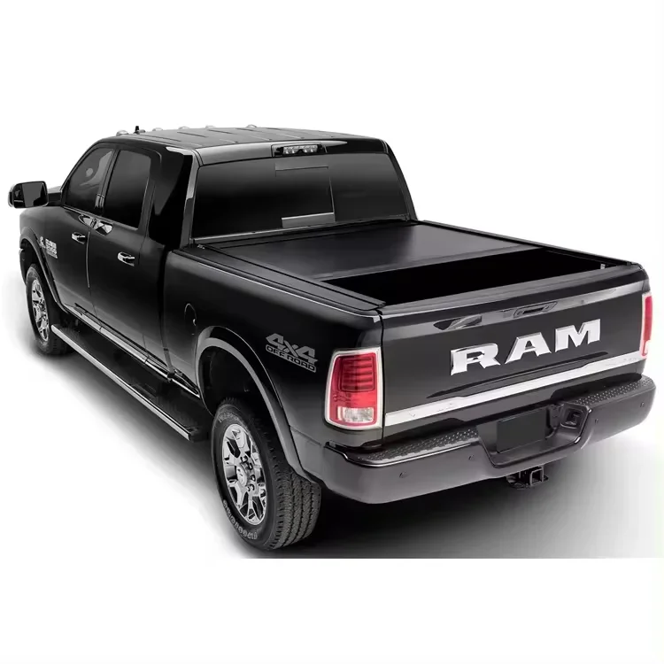 Pickup Truck Bed Roller Shutter Lid Tonneau Cover for Ford F150 F-150 Ranger  Ram 1500 GMC Sierra Hilux Revo Tundra Tacoma