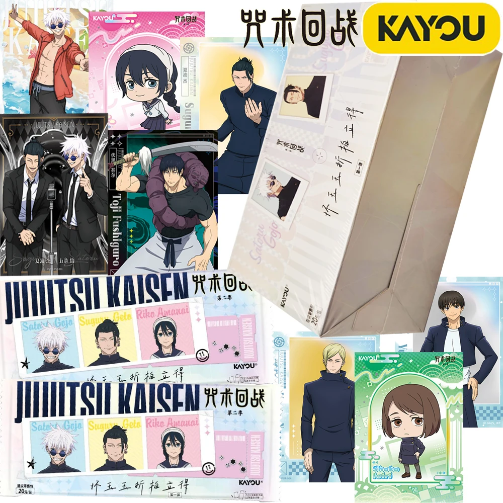 

New Official Kayou Jujutsu Kaisen Japanese Anime IP Character Photo Cards Classic Freeze-frame Memories Rare Cards Birthday Gift